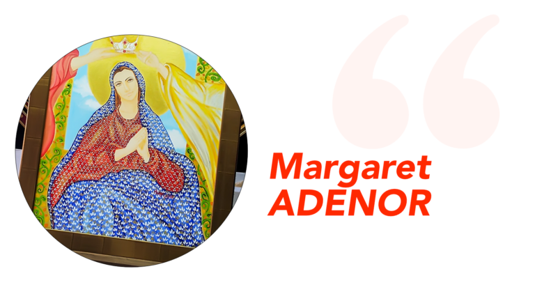 fiche testimonial Margaret ADENOR